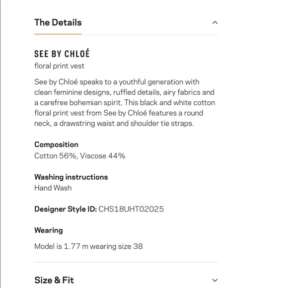 See by Chloe tank - Picture 3 of 8